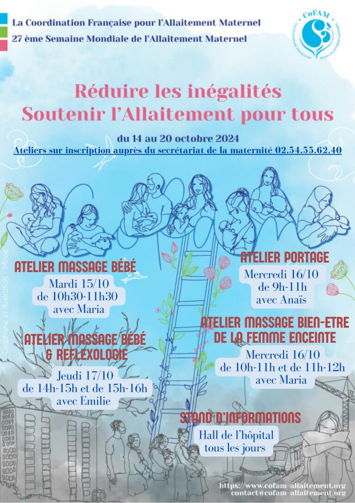 Semaine Mondiale de l'Allaitement Maternel - Du 14 au 20 octobre