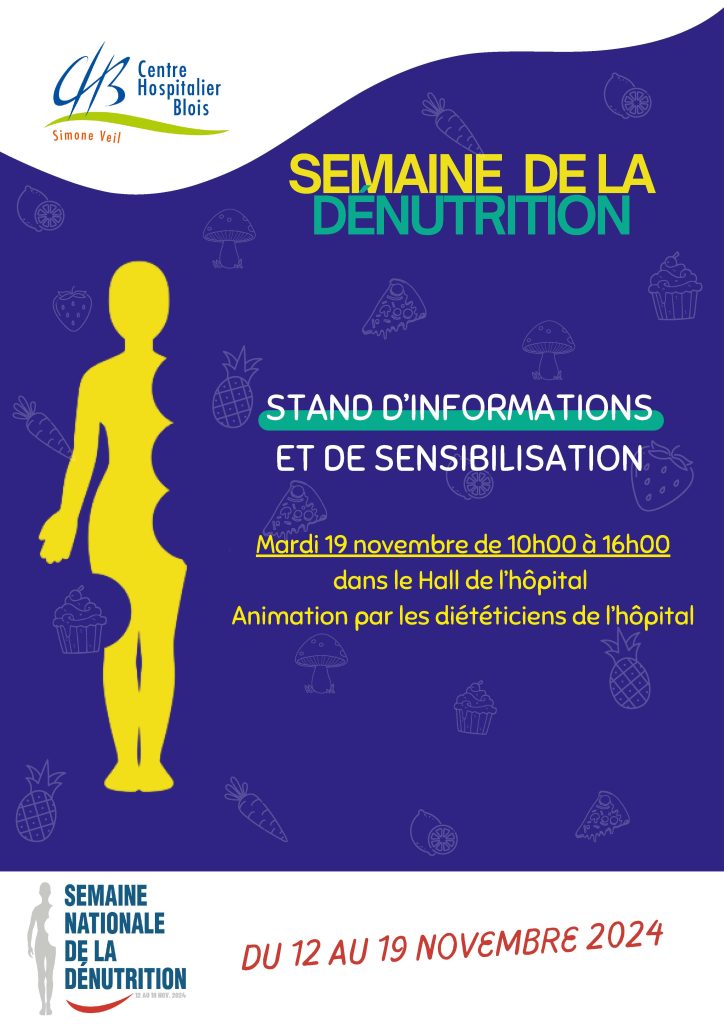 Semaine de la dénutrition - Mardi 19 novembre 2024